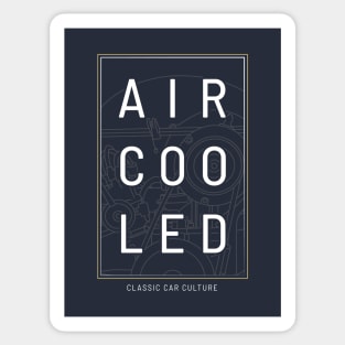 Aircooled Engine - Classic Car Culture Sticker